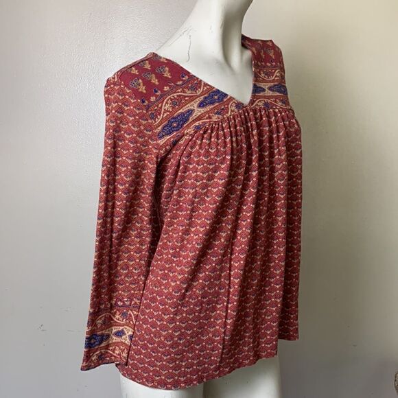 LUCKY BRAND shirt top size small long sleeve - Picture 3 of 7